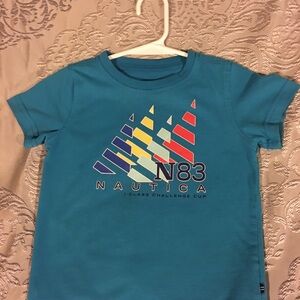 Nautica Kids Blue Graphic T-Shirt